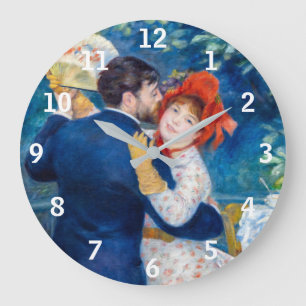 Pierre-Auguste Renoir - Landtanz Große Wanduhr