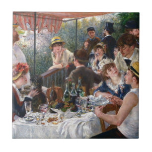 Pierre-Auguste Renoir - Luncheon der Ruderer Fliese