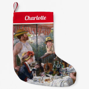 Pierre-Auguste Renoir - Luncheon der Ruderer Kleiner Weihnachtsstrumpf