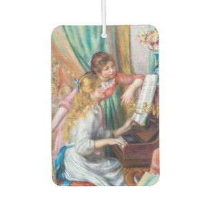 Pierre Auguste Renoir - Mädchen am Klavier Autolufterfrischer