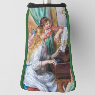 Pierre Auguste Renoir - Mädchen am Klavier Golf Headcover