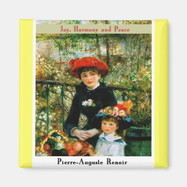 Pierre Auguste Renoir Magnet (Vorne)