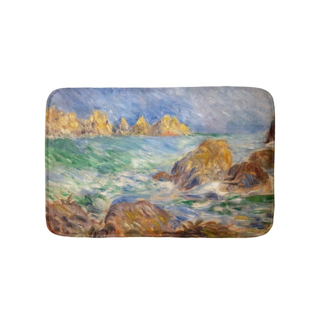 Pierre-Auguste Renoir - Marine, Guernesey Badematte (Vorderseite)