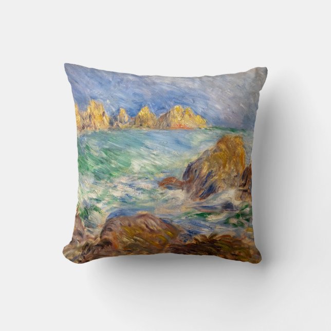 Pierre-Auguste Renoir - Marine, Guernesey Kissen (Vorderseite)