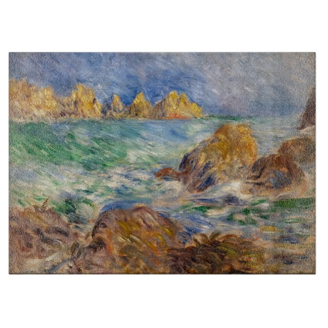 Pierre-Auguste Renoir - Marine, Guernesey Schneidebrett (Vorderseite)