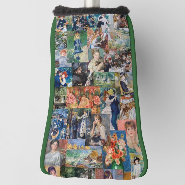 Pierre-Auguste Renoir - Meisterwerke Patchwork Golf Headcover (Rotieren 90)