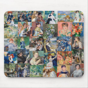 Pierre-Auguste Renoir - Meisterwerke Patchwork Mousepad