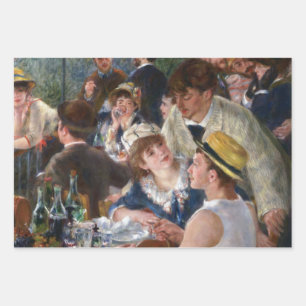Pierre-Auguste Renoir - Mittagessen im Party Geschenkpapier Set