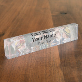 Pierre-Auguste Renoir - Mittagessen im Party Namensplakette