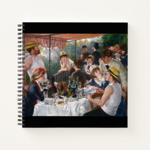 Pierre-Auguste Renoir - Mittagessen im Party Notizbuch