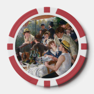 Pierre-Auguste Renoir - Mittagessen im Party Pokerchips