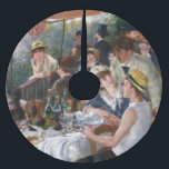 Pierre-Auguste Renoir - Mittagessen im Party Polyester Weihnachtsbaumdecke<br><div class="desc">Mittagessen des Party / Le Dejeuner des canotiers - Pierre-Auguste Renoir,  1880-1881</div>
