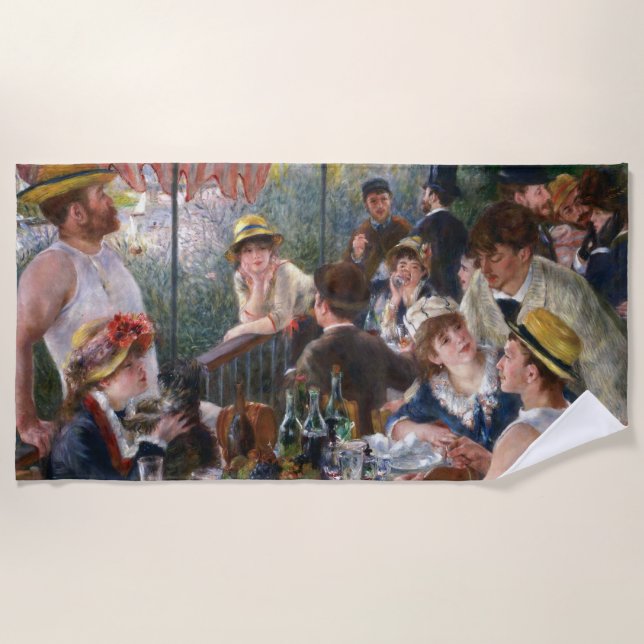 Pierre-Auguste Renoir - Mittagessen im Party Strandtuch (Vorderseite)