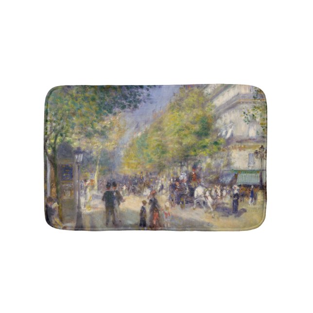 Pierre-Auguste Renoir - Paris, Grands Boulevards Badematte (Vorderseite)