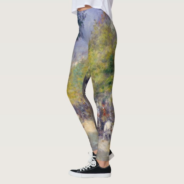 Pierre-Auguste Renoir - Paris, Grands Boulevards Leggings (Links)