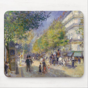 Pierre-Auguste Renoir - Paris, Grands Boulevards Mousepad