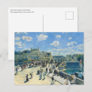 Pierre-Auguste Renoir - Paris, Pont-Neuf Postkarte