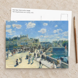 Pierre-Auguste Renoir - Paris, Pont-Neuf Postkarte