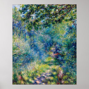 Pierre-Auguste Renoir - Pfad im Wald Poster