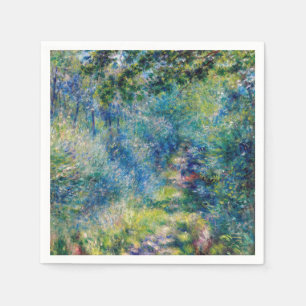 Pierre-Auguste Renoir - Pfad im Wald Serviette
