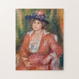 Pierre-Auguste Renoir - Porträt einer sitzenden Fr