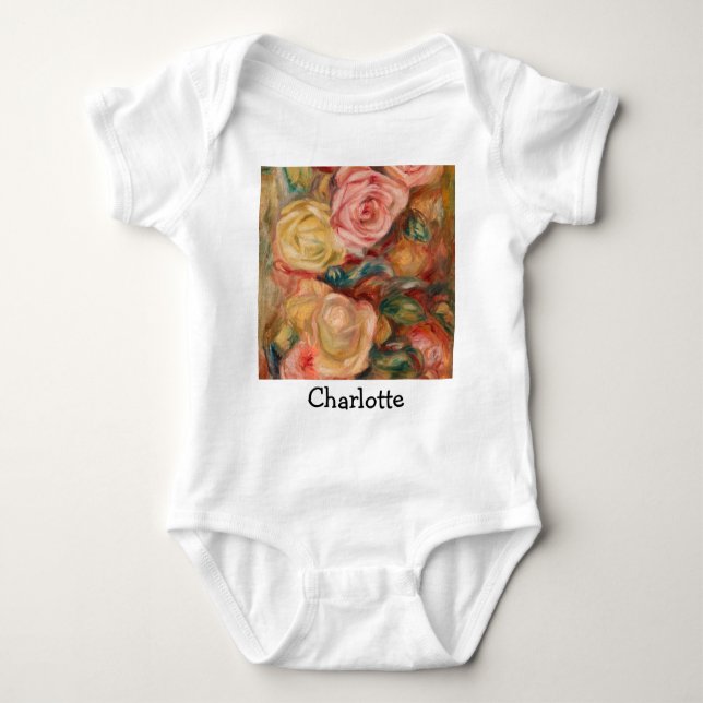 Pierre-Auguste Renoir - Rose Baby Strampler (Vorderseite)