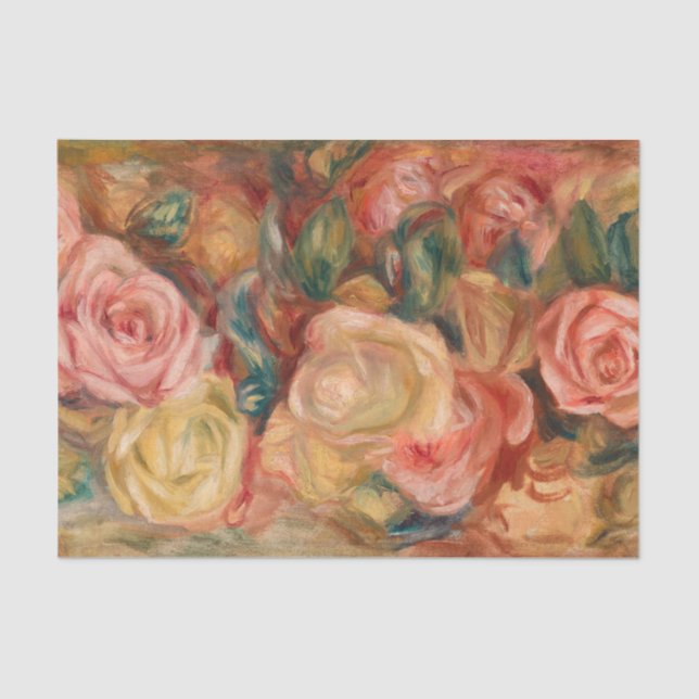 Pierre-Auguste Renoir - Rose Seidenpapier (Vorderseite)