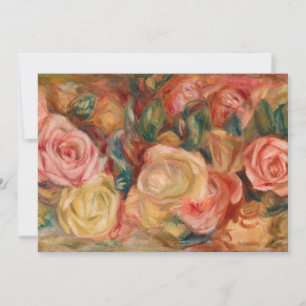 Pierre-Auguste Renoir - Rosen Dankeskarte