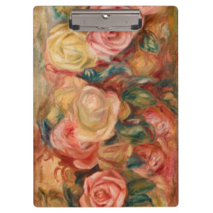 Pierre-Auguste Renoir - Rosen Klemmbrett