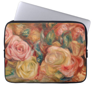 Pierre-Auguste Renoir - Rosen Laptopschutzhülle