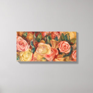 Pierre-Auguste Renoir - Rosen Leinwanddruck