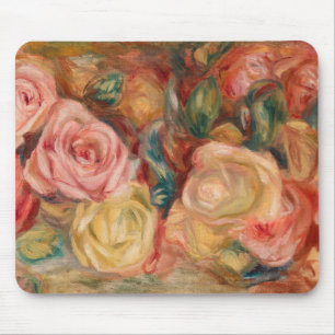 Pierre-Auguste Renoir - Rosen Mousepad