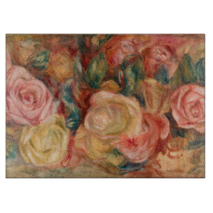 Pierre-Auguste Renoir - Rosen Schneidebrett