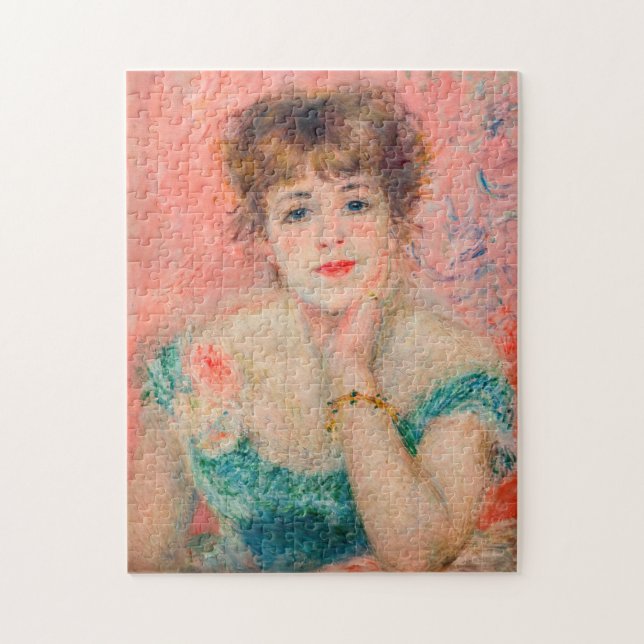 Pierre-Auguste Renoir - Schauspielerin Jeanne Sama (Vertikal)