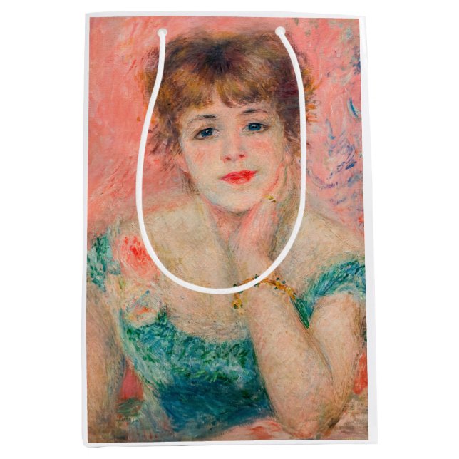 Pierre-Auguste Renoir - Schauspielerin Jeanne Sama Mittlere Geschenktüte (Vorderseite)