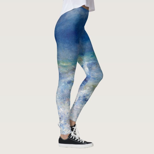 Pierre-Auguste Renoir - Seascape Leggings (Rechts)