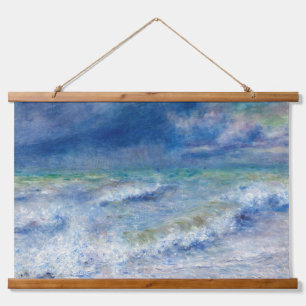 Pierre-Auguste Renoir - Seelandschaft Wandteppich Mit Holzrahmen