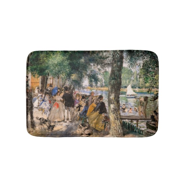 Pierre-Auguste Renoir - Seine-Badezone Badematte (Vorderseite)