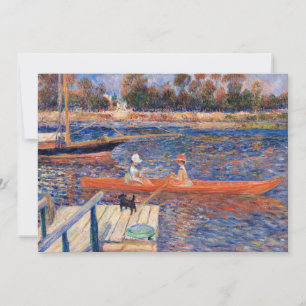 Pierre-Auguste Renoir - Seine in Argenteuil Dankeskarte