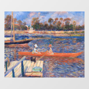 Pierre-Auguste Renoir - Seine in Argenteuil Fensteraufkleber