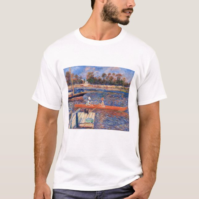 Pierre-Auguste Renoir - Seine in Argenteuil T-Shirt (Vorderseite)