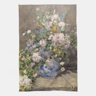 Pierre-Auguste Renoir Spring Bouquet Geschirrtuch