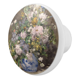 Pierre-Auguste Renoir Spring Bouquet Keramikknauf