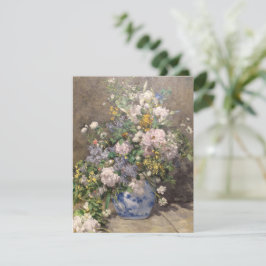 Pierre-Auguste Renoir Spring Bouquet RSVP Karte