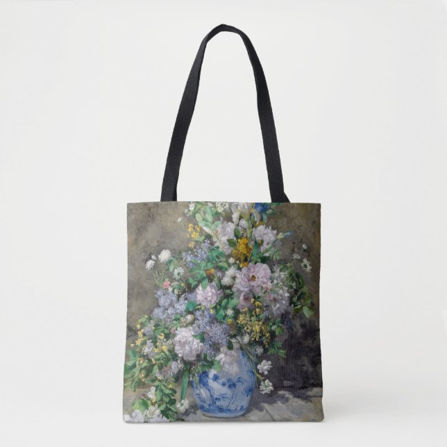 Pierre-Auguste Renoir - Spring Bouquet Tasche (Vorderseite)