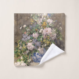 Pierre-Auguste Renoir Spring Bouquet Waschlappen