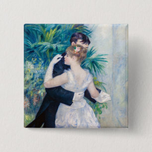 Pierre-Auguste Renoir - Stadt-Tanz Button