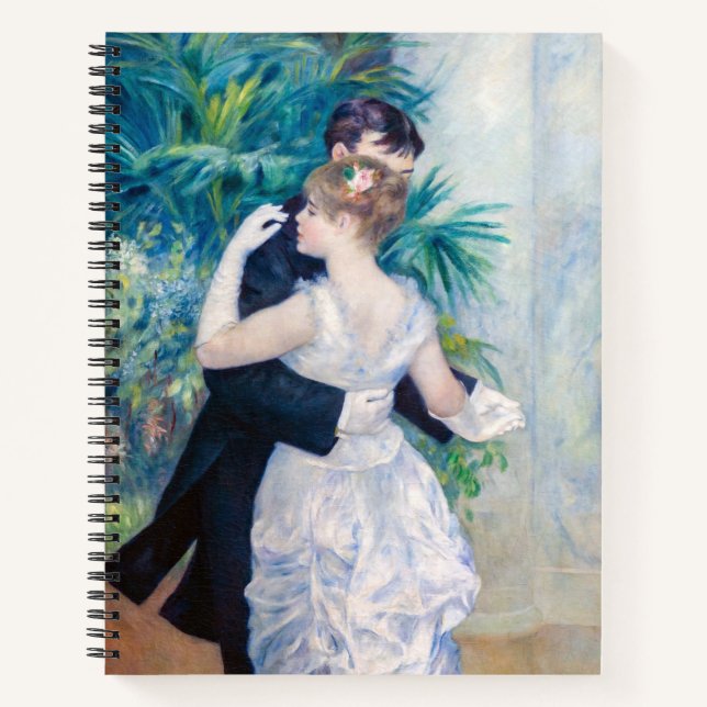 Pierre-Auguste Renoir - Stadttanz Notizbuch (Vorderseite)
