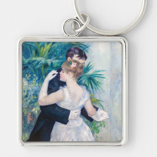 Pierre-Auguste Renoir - Stadttanz Schlüsselanhänger (Vorne)