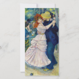 Pierre-Auguste Renoir - Tanz im Bougival Dankeskarte